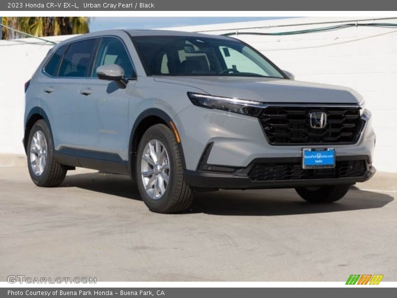 Urban Gray Pearl / Black 2023 Honda CR-V EX-L