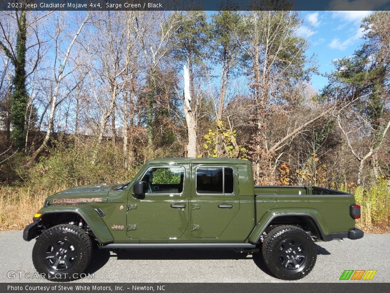Sarge Green / Black 2023 Jeep Gladiator Mojave 4x4