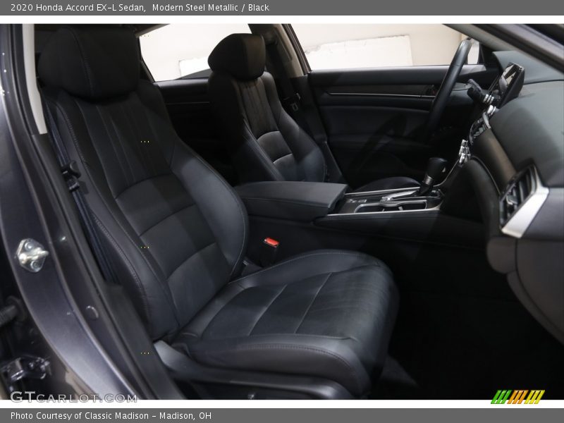 Modern Steel Metallic / Black 2020 Honda Accord EX-L Sedan