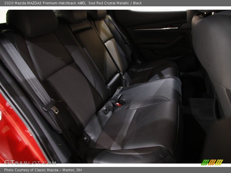 Soul Red Crystal Metallic / Black 2020 Mazda MAZDA3 Premium Hatchback AWD