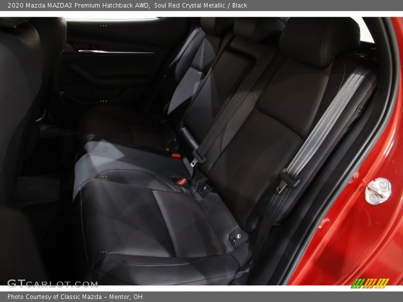 Soul Red Crystal Metallic / Black 2020 Mazda MAZDA3 Premium Hatchback AWD