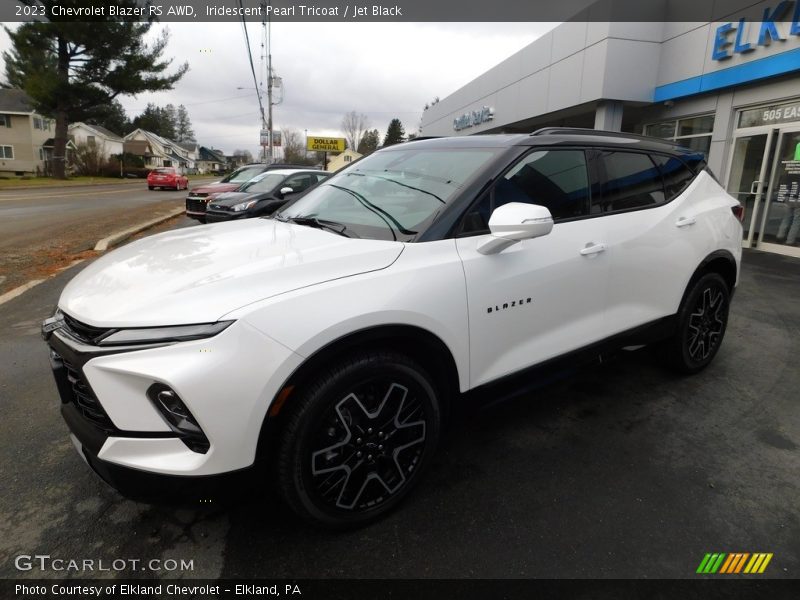 Iridescent Pearl Tricoat / Jet Black 2023 Chevrolet Blazer RS AWD