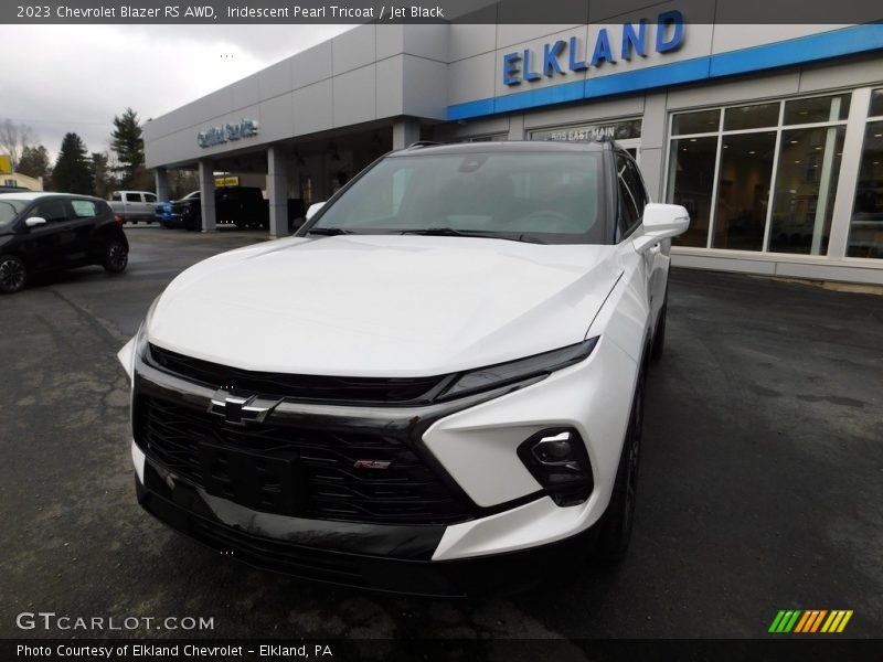 Iridescent Pearl Tricoat / Jet Black 2023 Chevrolet Blazer RS AWD