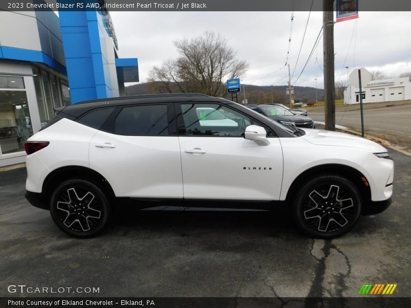 Iridescent Pearl Tricoat / Jet Black 2023 Chevrolet Blazer RS AWD
