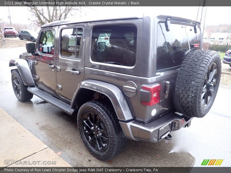 Granite Crystal Metallic / Black 2021 Jeep Wrangler Unlimited High Altitude 4x4