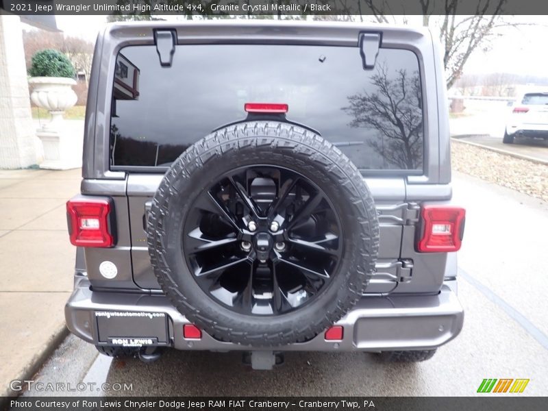 Granite Crystal Metallic / Black 2021 Jeep Wrangler Unlimited High Altitude 4x4