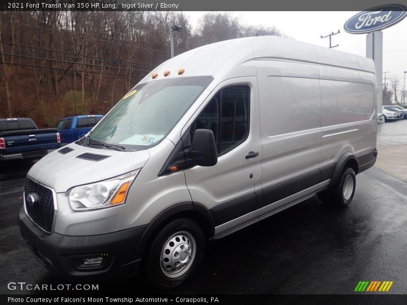 Front 3/4 View of 2021 Transit Van 350 HR Long