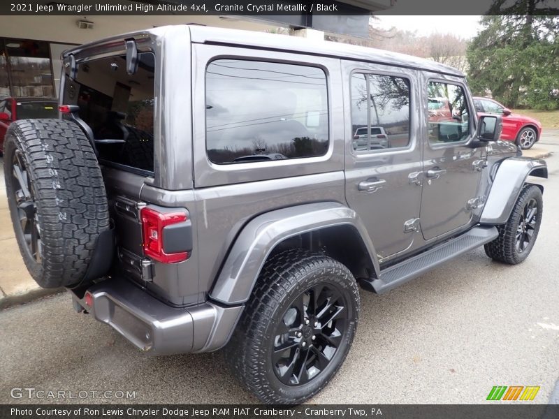 Granite Crystal Metallic / Black 2021 Jeep Wrangler Unlimited High Altitude 4x4