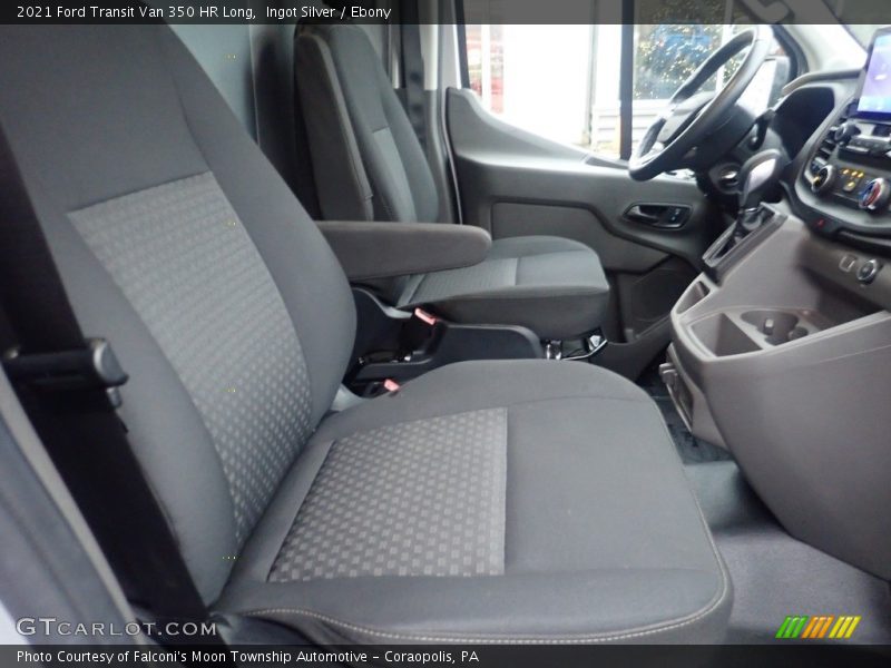 Front Seat of 2021 Transit Van 350 HR Long