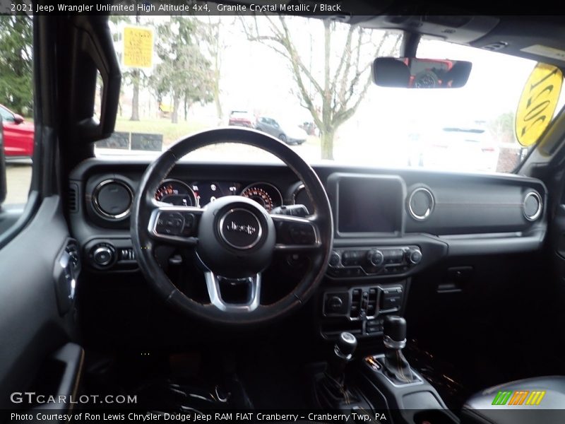 Granite Crystal Metallic / Black 2021 Jeep Wrangler Unlimited High Altitude 4x4