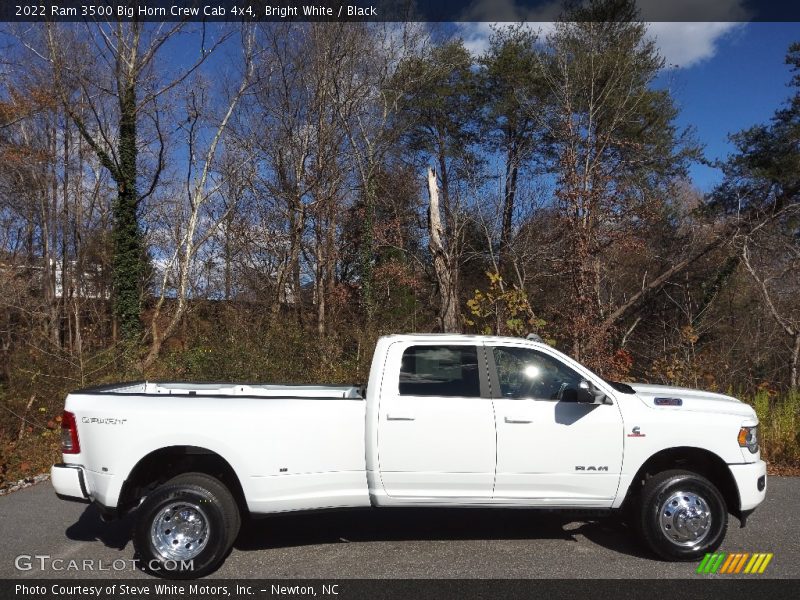 Bright White / Black 2022 Ram 3500 Big Horn Crew Cab 4x4
