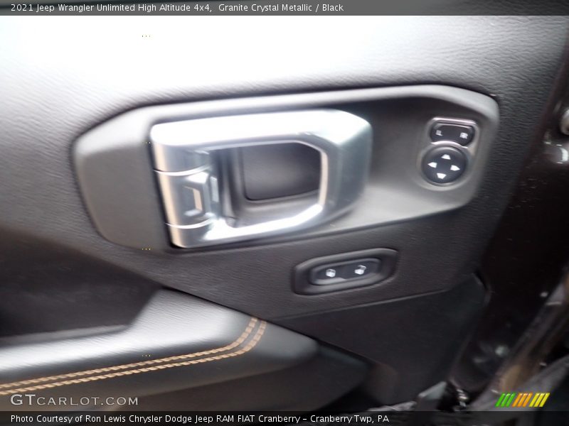 Granite Crystal Metallic / Black 2021 Jeep Wrangler Unlimited High Altitude 4x4