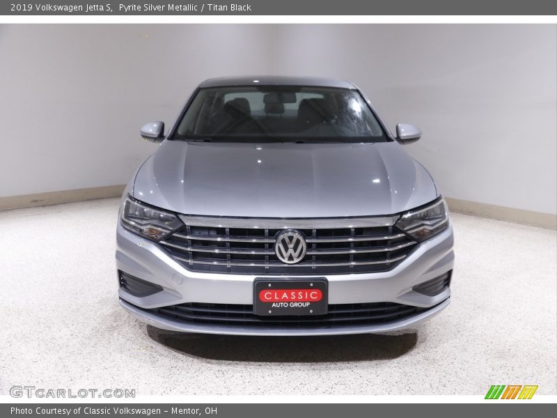 Pyrite Silver Metallic / Titan Black 2019 Volkswagen Jetta S