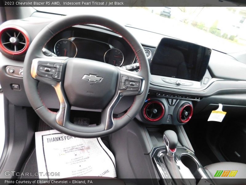 Iridescent Pearl Tricoat / Jet Black 2023 Chevrolet Blazer RS AWD