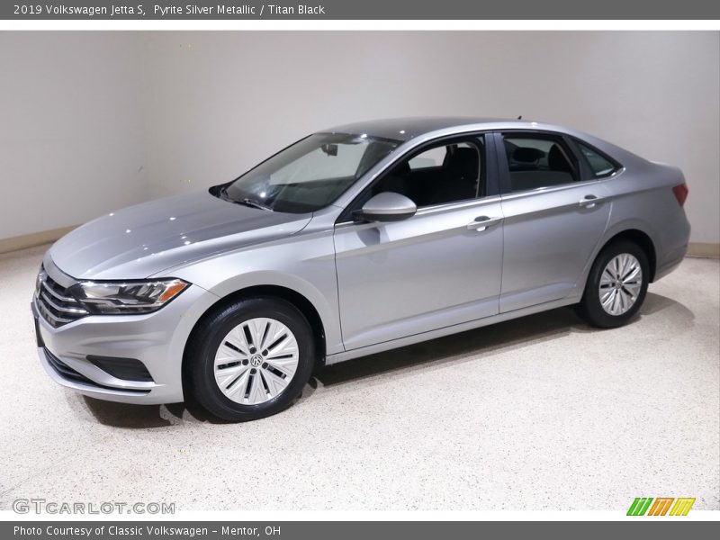 Pyrite Silver Metallic / Titan Black 2019 Volkswagen Jetta S