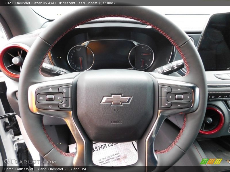 Iridescent Pearl Tricoat / Jet Black 2023 Chevrolet Blazer RS AWD
