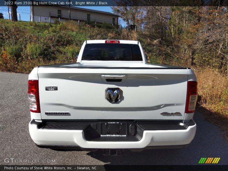 Bright White / Black 2022 Ram 3500 Big Horn Crew Cab 4x4