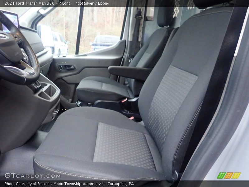  2021 Transit Van 350 HR Long Ebony Interior