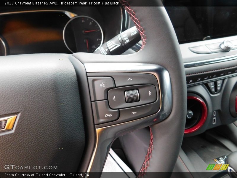 Iridescent Pearl Tricoat / Jet Black 2023 Chevrolet Blazer RS AWD