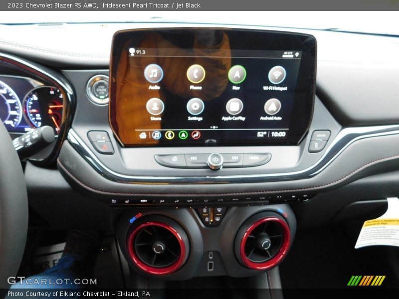 Iridescent Pearl Tricoat / Jet Black 2023 Chevrolet Blazer RS AWD