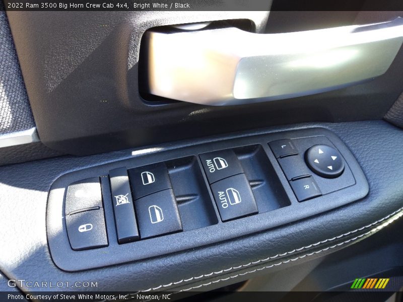 Bright White / Black 2022 Ram 3500 Big Horn Crew Cab 4x4