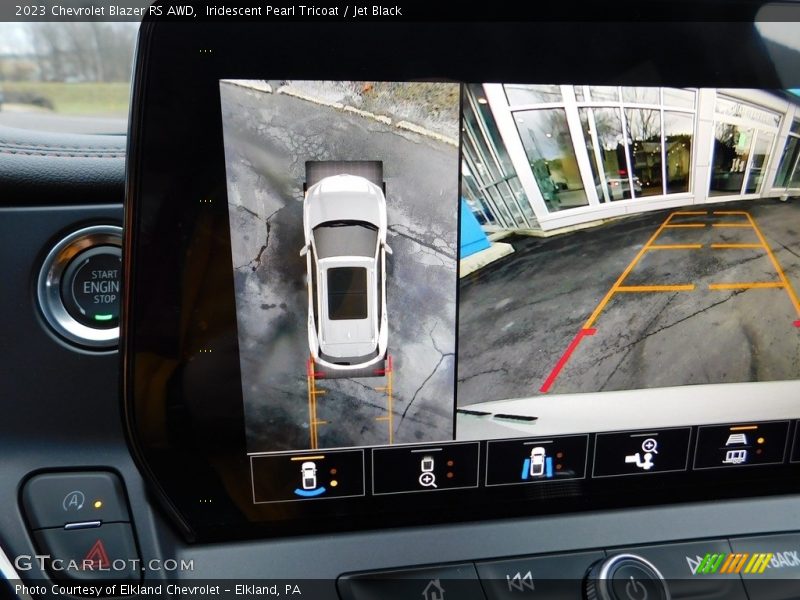 Iridescent Pearl Tricoat / Jet Black 2023 Chevrolet Blazer RS AWD