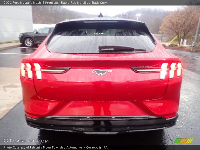 Rapid Red Metallic / Black Onyx 2021 Ford Mustang Mach-E Premium