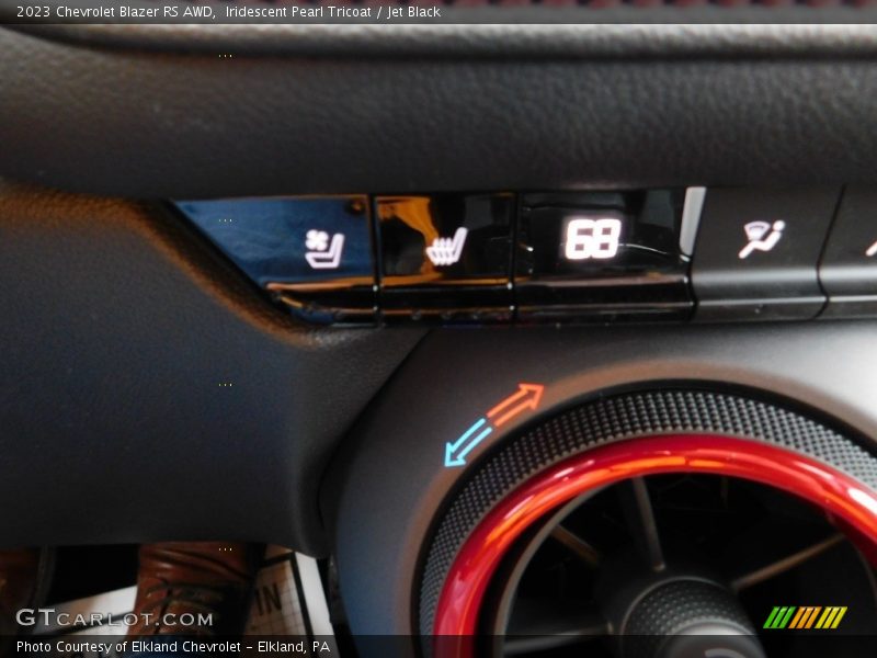 Iridescent Pearl Tricoat / Jet Black 2023 Chevrolet Blazer RS AWD