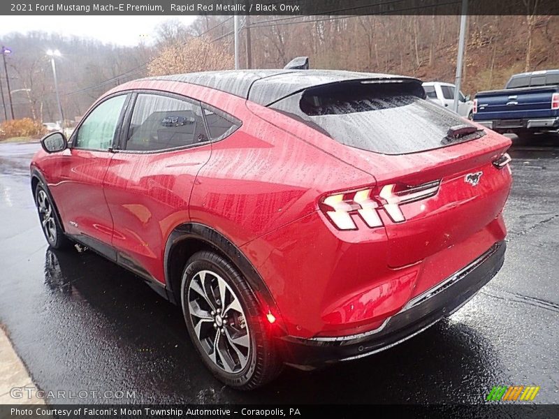Rapid Red Metallic / Black Onyx 2021 Ford Mustang Mach-E Premium