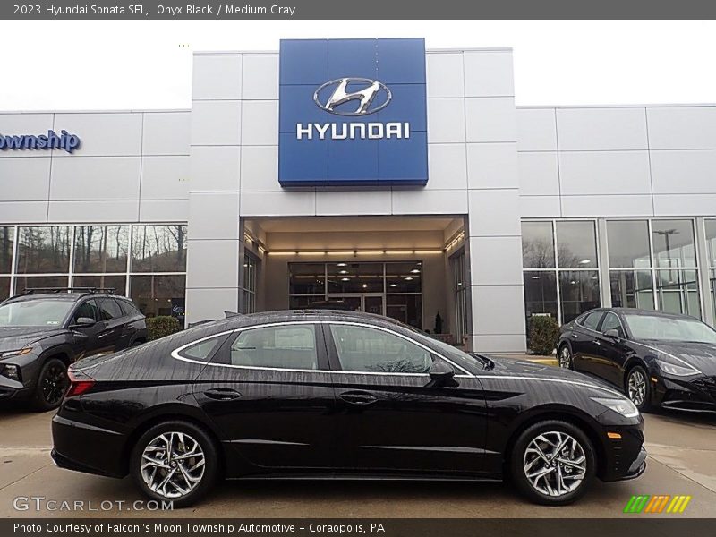 Onyx Black / Medium Gray 2023 Hyundai Sonata SEL