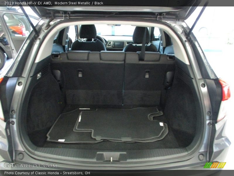 Modern Steel Metallic / Black 2019 Honda HR-V EX AWD