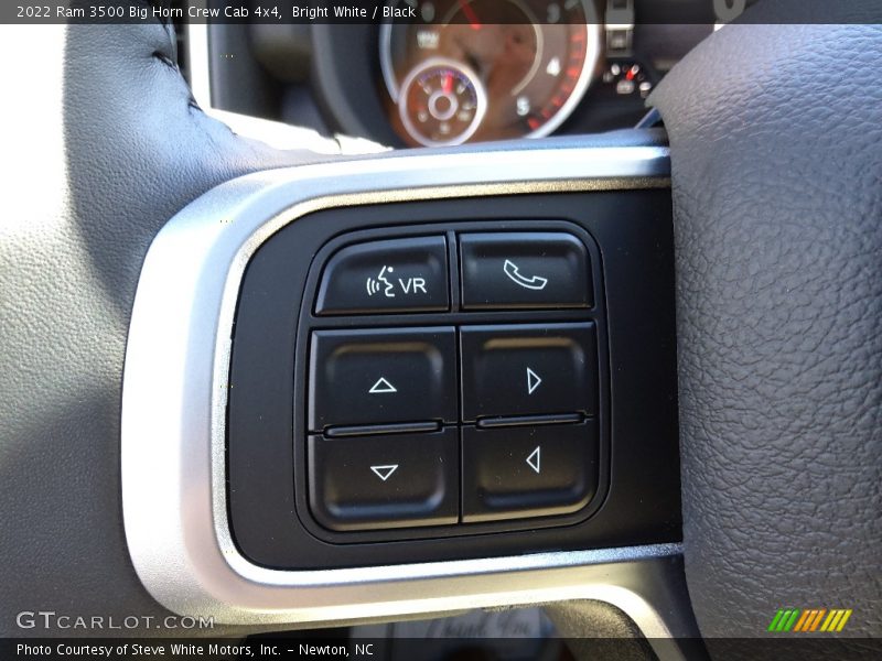 Bright White / Black 2022 Ram 3500 Big Horn Crew Cab 4x4