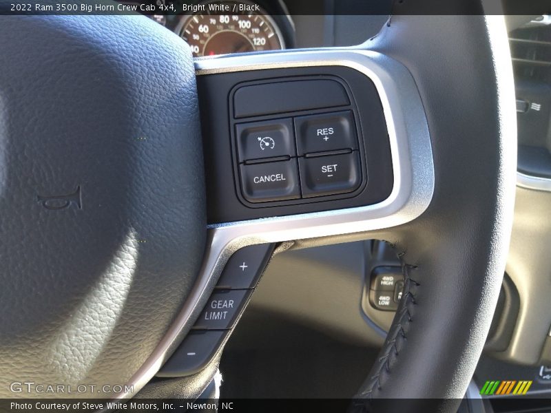 Bright White / Black 2022 Ram 3500 Big Horn Crew Cab 4x4