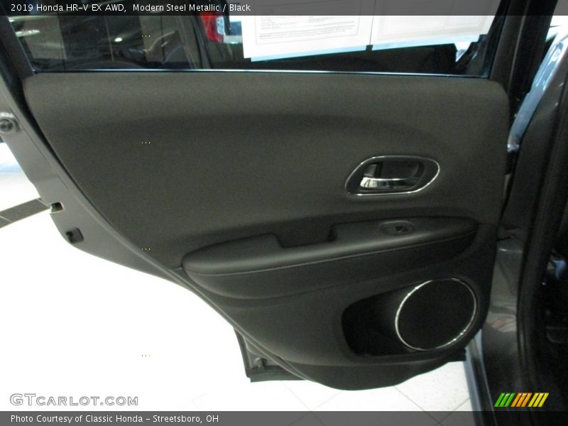 Modern Steel Metallic / Black 2019 Honda HR-V EX AWD