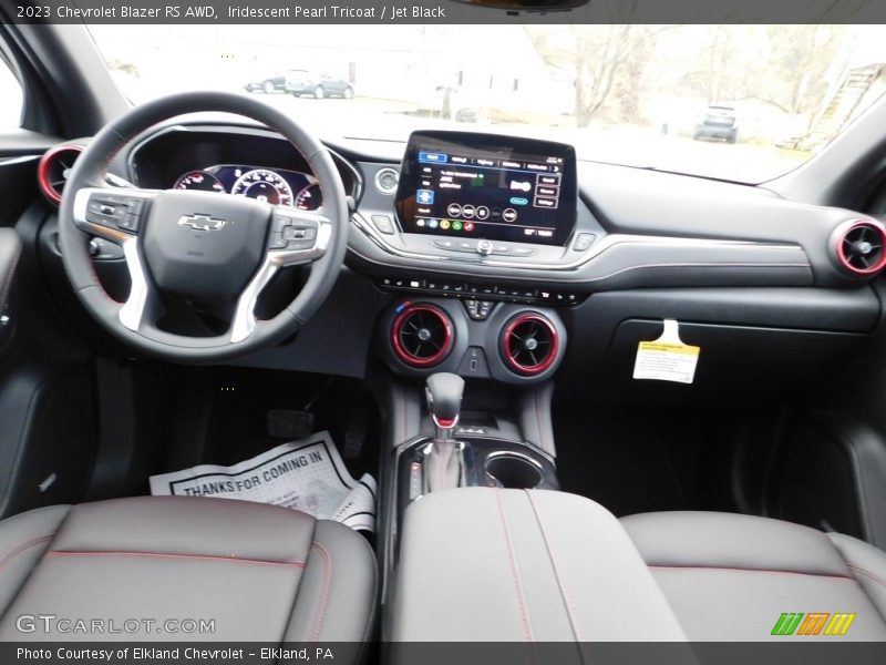 Iridescent Pearl Tricoat / Jet Black 2023 Chevrolet Blazer RS AWD