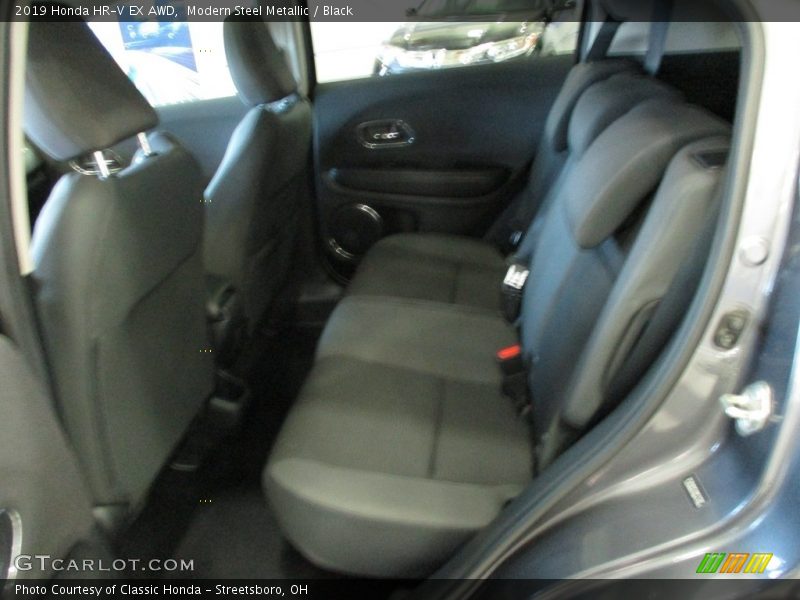 Modern Steel Metallic / Black 2019 Honda HR-V EX AWD