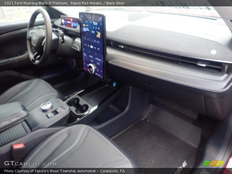 Rapid Red Metallic / Black Onyx 2021 Ford Mustang Mach-E Premium