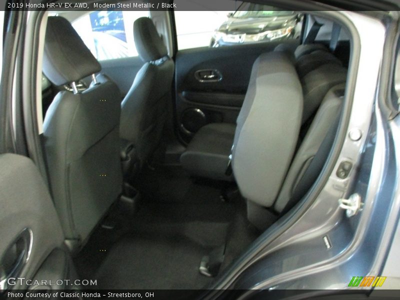 Modern Steel Metallic / Black 2019 Honda HR-V EX AWD
