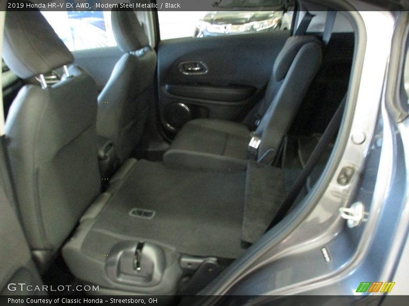 Modern Steel Metallic / Black 2019 Honda HR-V EX AWD