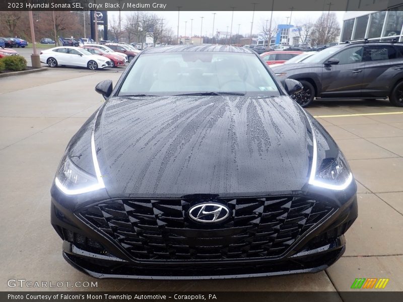 Onyx Black / Medium Gray 2023 Hyundai Sonata SEL