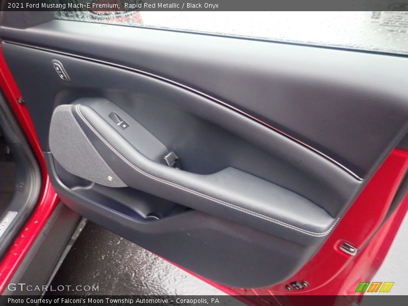 Rapid Red Metallic / Black Onyx 2021 Ford Mustang Mach-E Premium