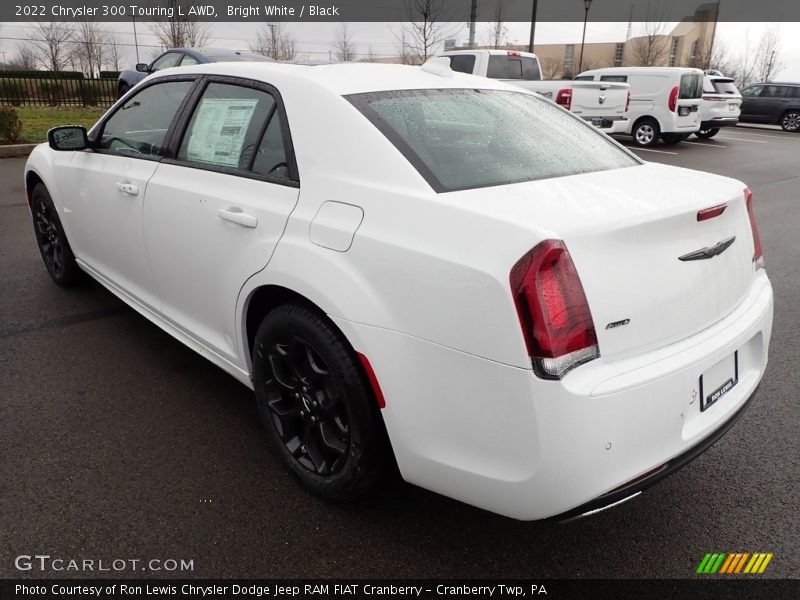 Bright White / Black 2022 Chrysler 300 Touring L AWD