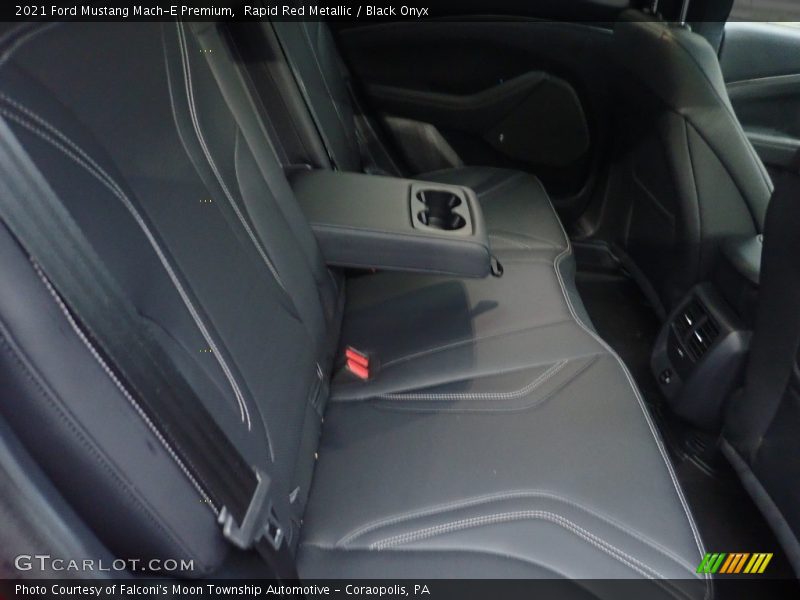 Rapid Red Metallic / Black Onyx 2021 Ford Mustang Mach-E Premium