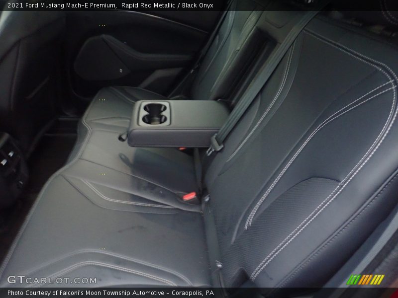 Rapid Red Metallic / Black Onyx 2021 Ford Mustang Mach-E Premium