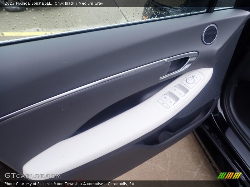 Onyx Black / Medium Gray 2023 Hyundai Sonata SEL