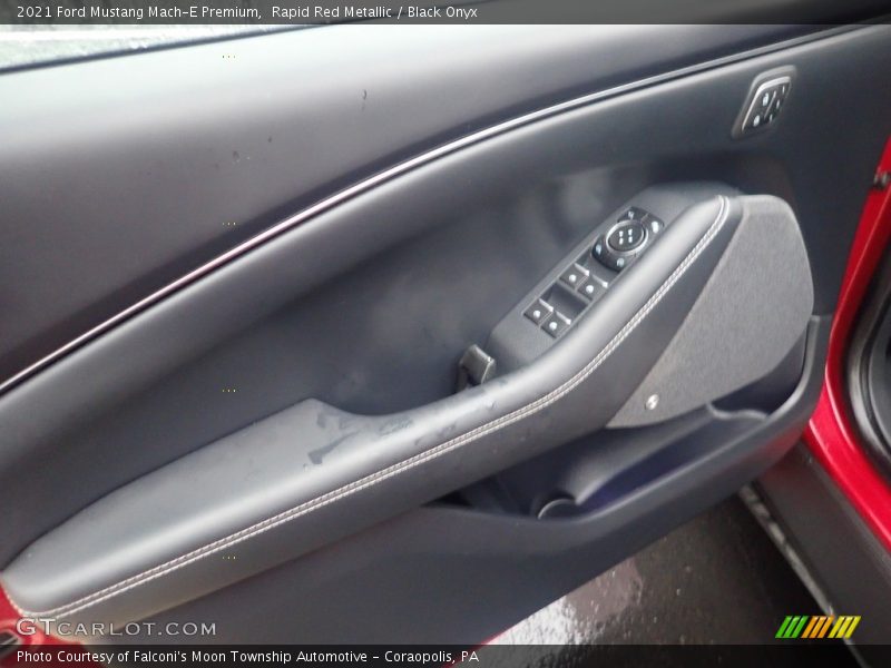 Rapid Red Metallic / Black Onyx 2021 Ford Mustang Mach-E Premium