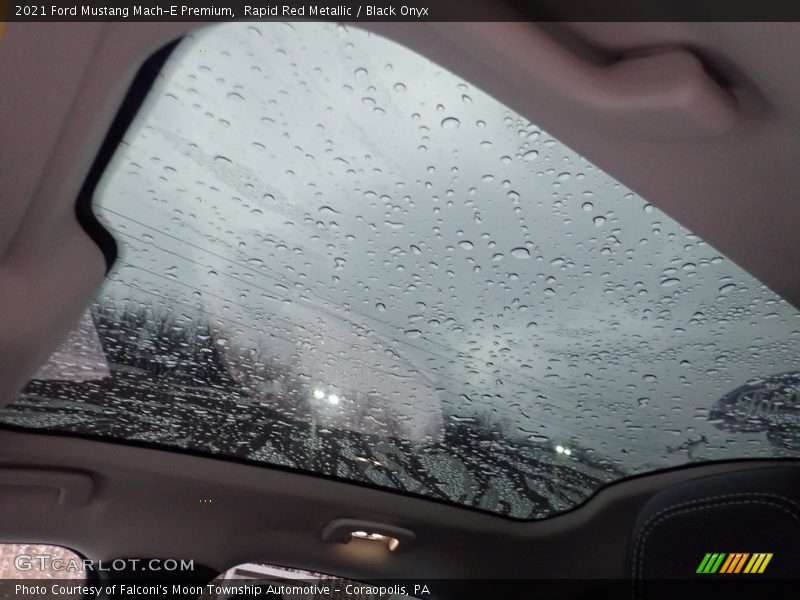 Rapid Red Metallic / Black Onyx 2021 Ford Mustang Mach-E Premium