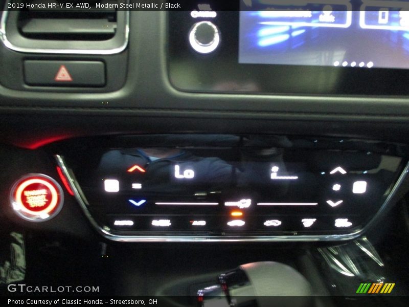 Modern Steel Metallic / Black 2019 Honda HR-V EX AWD