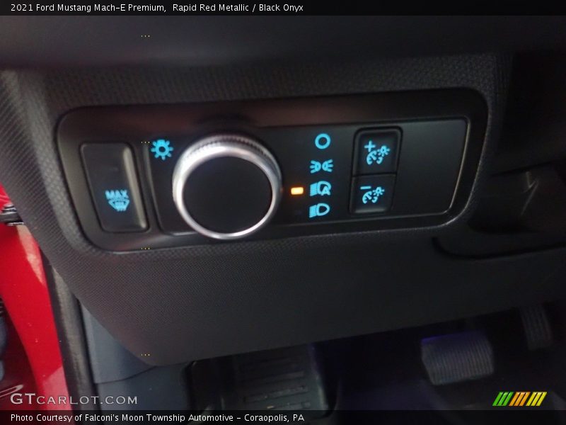 Rapid Red Metallic / Black Onyx 2021 Ford Mustang Mach-E Premium