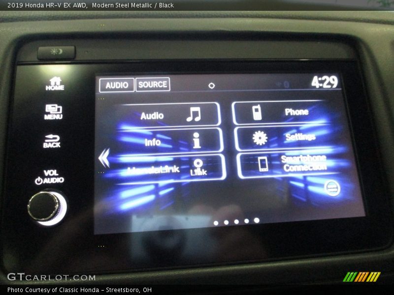 Modern Steel Metallic / Black 2019 Honda HR-V EX AWD